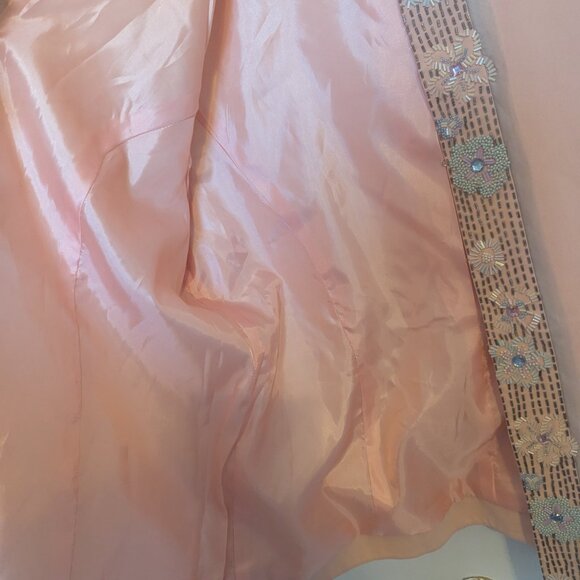 Randolph Duke | SILK BEADED SEQUIN LUXURY BLAZER | NEVER WORN ! | 14 | 90s VTG - Picture 8 of 12